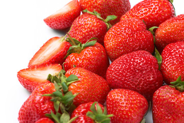 Fresh and tasty strawberries