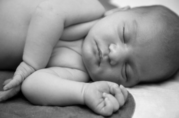 sleeping newborn fineart