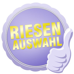 button riesen auswahl