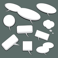 9 Speech And Thought Bubbles
