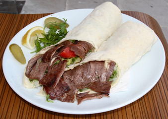 dürüm et döner kebap