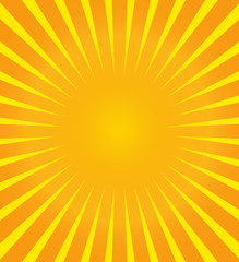 Fototapeta premium heisse Sonne