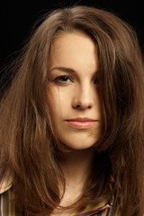 Fototapeta premium Portrait of pretty girl