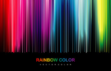 Color lines vector