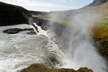 Gullfoss waterfall