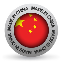 Made in China Badge