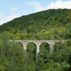 Fototapeta na wymiar Zampach Viaduct, Czech Republic