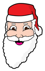 Santa Claus Smiling