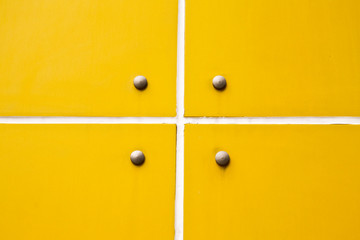 pattern of modern yellow wall