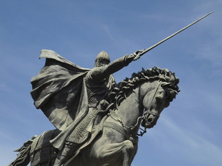 Estatua del Cid Campeador en Burgos