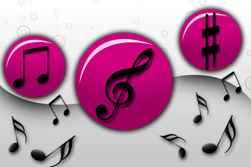 Music notes