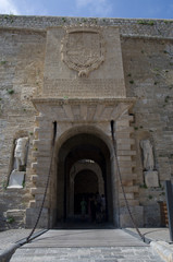 Entrada muralla Ibiza