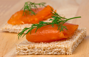 Smoked Salmon With Dill