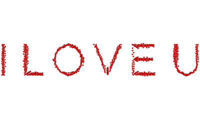 i love u multi heart