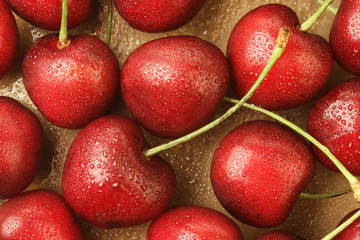 Ripe cherries