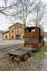 Locomotive d'usine &agrave; l'Alte Schmelz, St-Ingbert