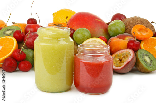 Nourriture Bebe Compote De Fruits Wall Mural Wallpaper Murals M Studio