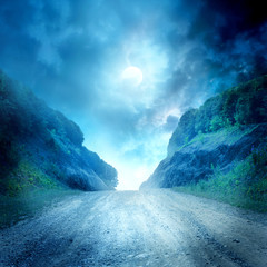 Moon road © Lilya