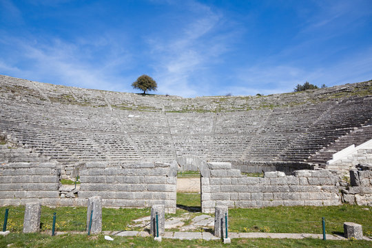 The ancient theater at Dodoni
