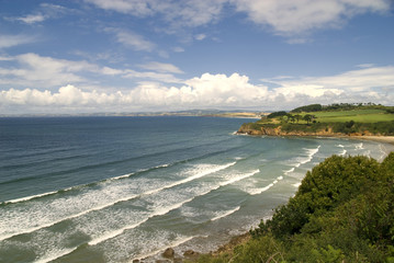 baie de douarnenez plage du ris