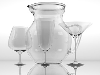 Pure glass collection
