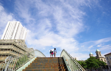 Paris pont, rue de Crimée
