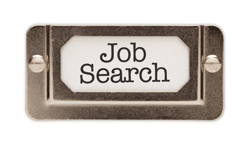 Job Search File Drawer Label