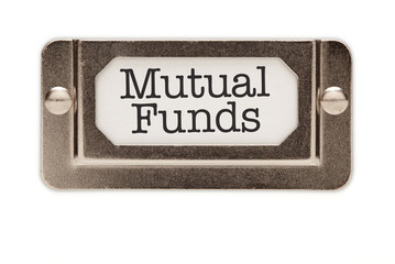 Mutual Funds File Drawer Label