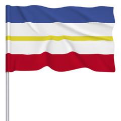 Naklejka premium Flaggenserie-Mecklenburg-Vorpommern