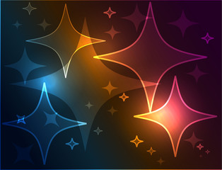 Abstract background with rhombuses