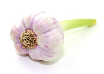 Würzen mit Knoblauch