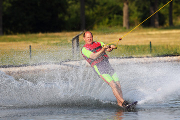 Mann beim Sport