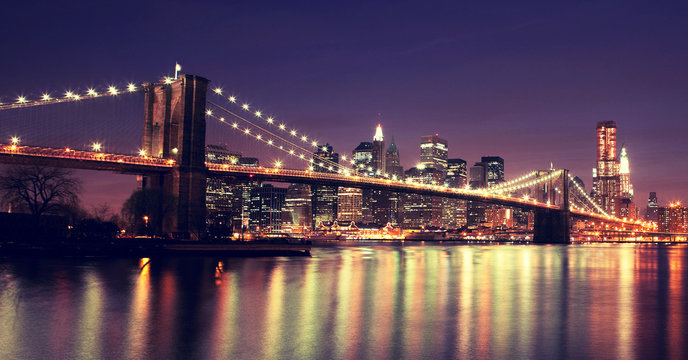 Fototapeta Brooklyn Bridge.
