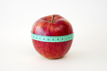 red apple
