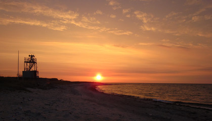 Sonnenuntergang an der Ostsee