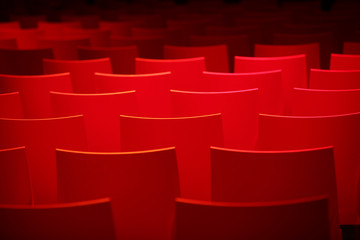 Chairs in a row