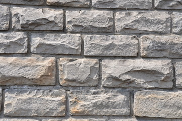 Sandsteinmauer