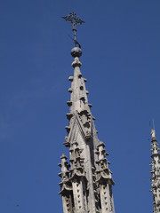 Fototapeta na wymiar Aguja de la Catedral de Burgos