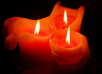 drei Kerzen