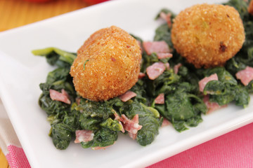 Lauchbällchen