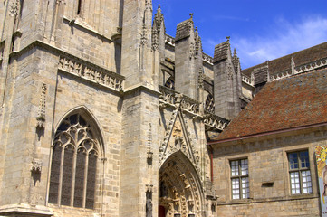 Fototapeta premium Cathédrale quimpéroise