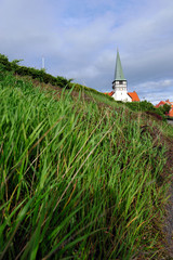 Church in Roenne on Bornholm Island