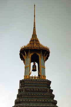 Belfry in the temple