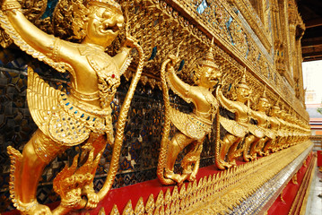 Goled garuda of wat prakaew