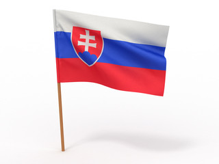 Flag of slovakia