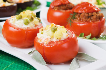 Stuffed tomato