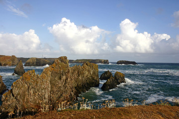 c&ocirc;te sauvage,Belle ile en mer