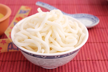 Koreanische Udonnudeln