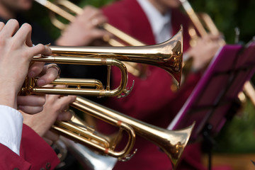 Fototapeta na wymiar Trumpet Concert
