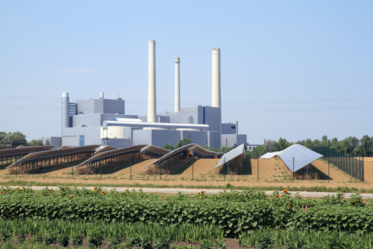 heizkraftwerk-nord, photovoltaik, m&uuml;nchen